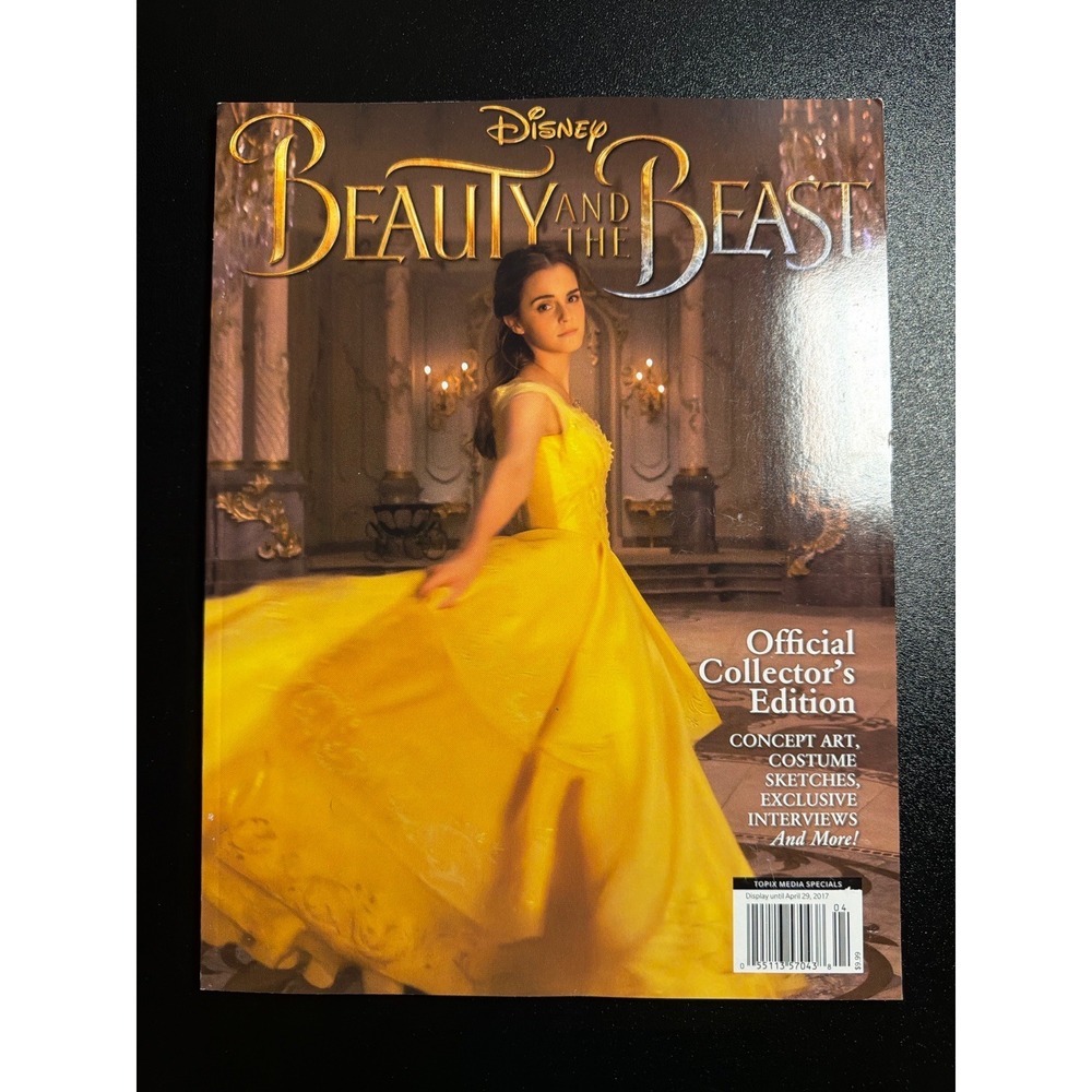 Disney Beauty And The Beast Official Collector's Edition 2017 Emma Watson Magazi